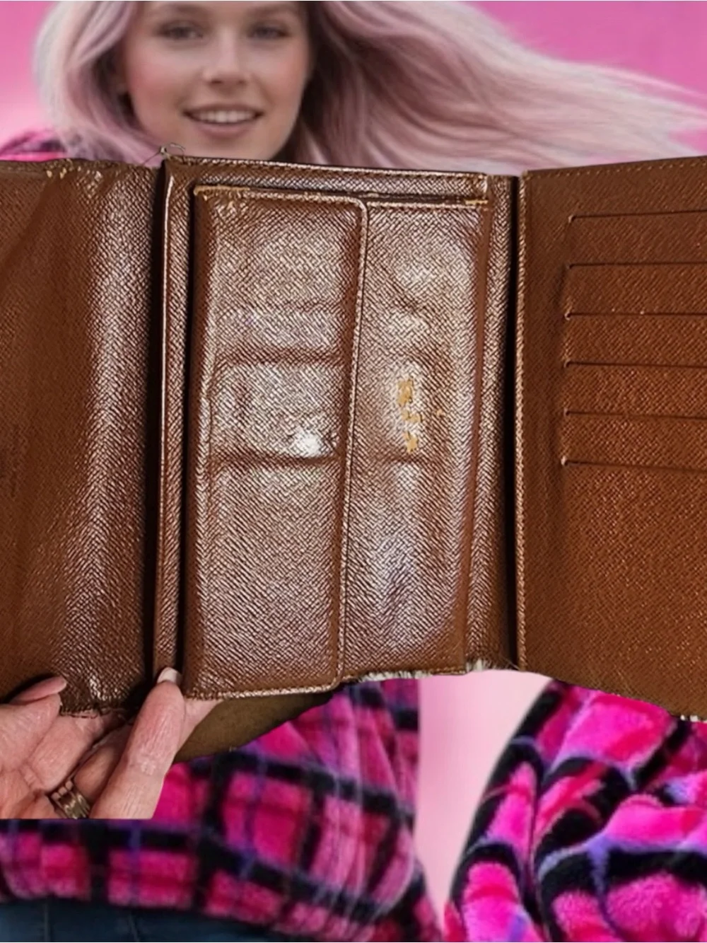 Louis Vuitton Monogram Porte- Etui Papiers Wallet
